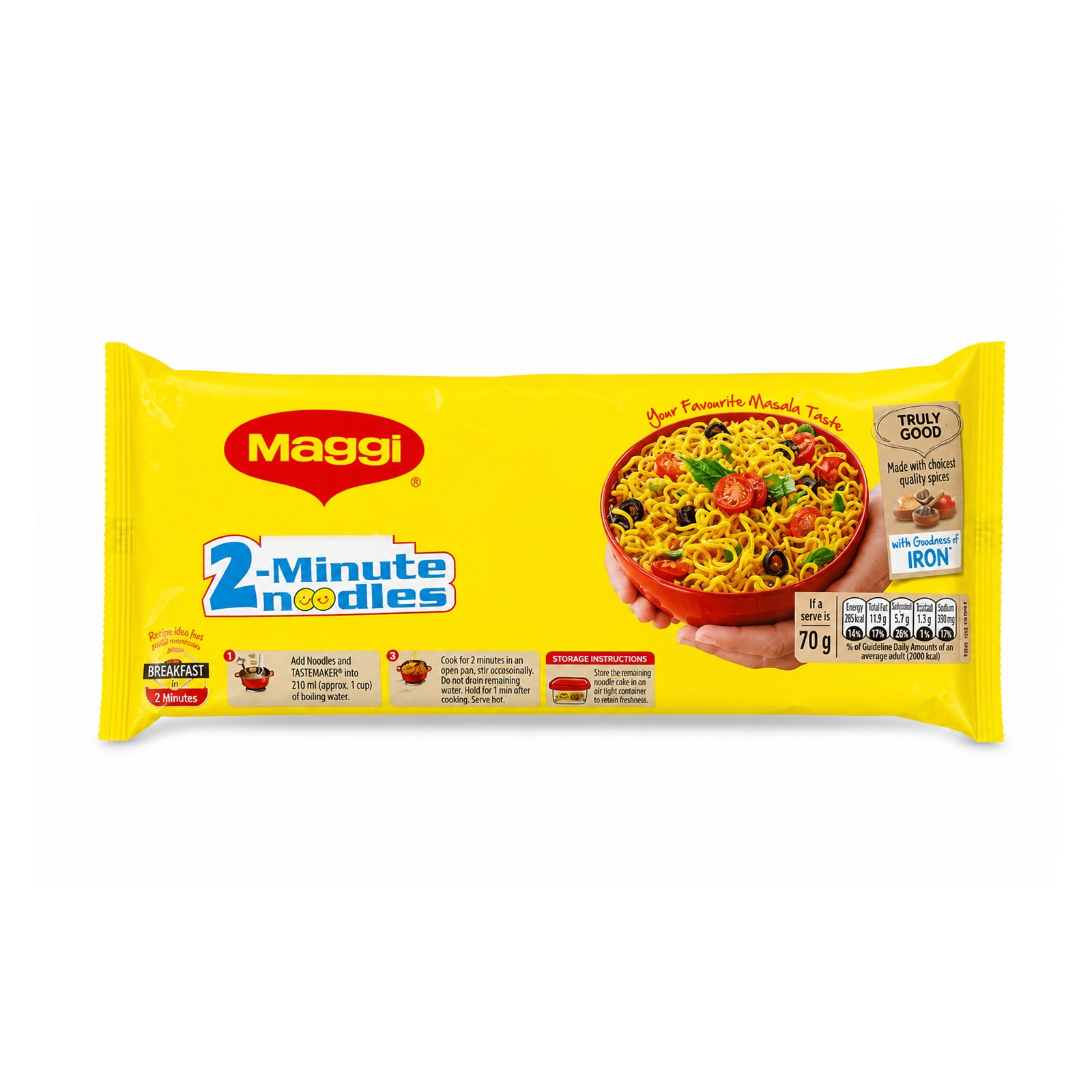 Maggi 2-minute Masala 70g